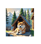 柴犬の新日常10（個別スタンプ：36）