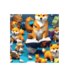 柴犬の新日常10（個別スタンプ：37）