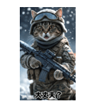 冬を感じる 進撃の猫軍団 Bigスタンプ（個別スタンプ：15）