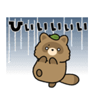 飛び出す！ポンコツたぬきさん（個別スタンプ：21）