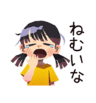 子ども（女の子）の冬★家族でほっこり（個別スタンプ：12）