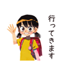 子ども（女の子）の冬★家族でほっこり（個別スタンプ：17）