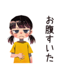 子ども（女の子）の冬★家族でほっこり（個別スタンプ：20）