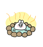 冬を感じるちみうさちゃん（個別スタンプ：23）