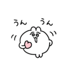 冬を感じるちみうさちゃん（個別スタンプ：34）