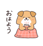 わんこーず集5(ゆるい冬)（個別スタンプ：1）