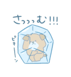 わんこーず集5(ゆるい冬)（個別スタンプ：34）