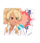 【メッセージ】フードコートで、また明日。（個別スタンプ：11）