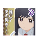 【メッセージ】フードコートで、また明日。（個別スタンプ：15）