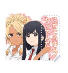 【メッセージ】フードコートで、また明日。（個別スタンプ：22）