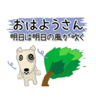 ブルテリア錦四郎01大阪（個別スタンプ：5）