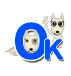 ブルテリア錦四郎01大阪（個別スタンプ：21）