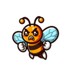 かわいいミツバチのスタンプ（個別スタンプ：15）