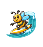 かわいいミツバチのスタンプ（個別スタンプ：26）