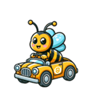かわいいミツバチのスタンプ（個別スタンプ：27）