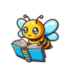 かわいいミツバチのスタンプ（個別スタンプ：31）