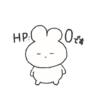 情緒不安定ぴえうさちゃん 病む（個別スタンプ：15）