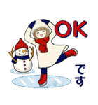 毎年使える冬・年末年始 ♡ ボブちゃん（個別スタンプ：6）