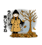 毎年使える冬・年末年始 ♡ ボブちゃん（個別スタンプ：9）