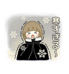 毎年使える冬・年末年始 ♡ ボブちゃん（個別スタンプ：10）