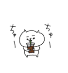 コーヒーとねこねーこ（個別スタンプ：39）