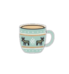 北欧のハチワレ猫のカレンダー（個別スタンプ：21）