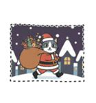 北欧のハチワレ猫のカレンダー（個別スタンプ：37）