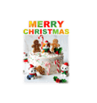 猫♥クリスマスツリー・ケーキ・リース（個別スタンプ：20）