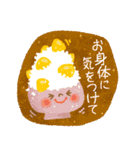 秋冬の味覚ちゃん（個別スタンプ：14）