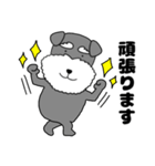 【敬語】シュナウザーのシュナちゃん5（個別スタンプ：8）