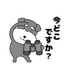 【敬語】シュナウザーのシュナちゃん5（個別スタンプ：12）