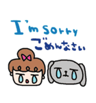 (nenerin日常会話スタンプ7英語気遣い)修正（個別スタンプ：28）