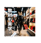 BlackFriday♡黒ねこセール（個別スタンプ：3）