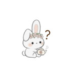 マシュマロうさぎの日常会話（個別スタンプ：20）