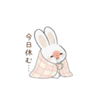 マシュマロうさぎの日常会話（個別スタンプ：36）