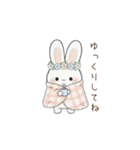 マシュマロうさぎの日常会話（個別スタンプ：37）