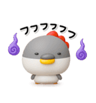 ず～っと使える♡大人のにわとりのスタンプ（個別スタンプ：22）