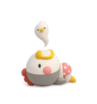 ず～っと使える♡大人のにわとりのスタンプ（個別スタンプ：30）