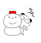 【冬】ぶさいくパンダ72（個別スタンプ：30）