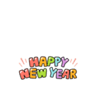 動く！年賀状アレンジスタンプ (復刻版)（個別スタンプ：10）