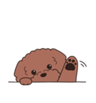 やさしいトイプー『デカ文字・敬語』2（個別スタンプ：32）