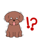 やさしいトイプー『デカ文字・敬語』2（個別スタンプ：36）