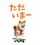 でか文字☆柴犬（個別スタンプ：12）