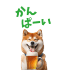 でか文字☆柴犬（個別スタンプ：20）