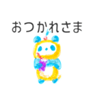 クリームソーダパンダ（個別スタンプ：5）