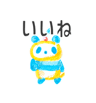 クリームソーダパンダ（個別スタンプ：6）