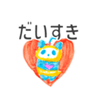 クリームソーダパンダ（個別スタンプ：10）