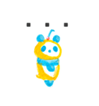 クリームソーダパンダ（個別スタンプ：15）