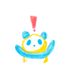 クリームソーダパンダ（個別スタンプ：18）