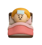 mottoのマッシュヘアガール♡冬（個別スタンプ：17）